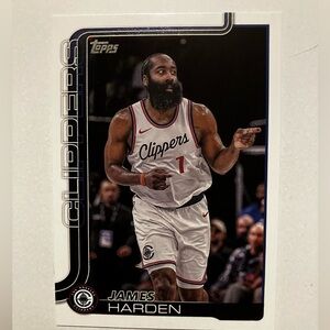Topps Clippers James Harden Card #143 NBA